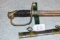 U.S. Model 1850 Foot Officer’s Sword – Note:  Wire Grip Wrapping Missing – w/Scabbard