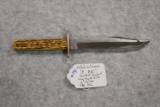 Alfred Williams (E. BRO) (Sheffield, England) Stag Handle Knife – w/6” Blade – Overall Length is 9 ¾