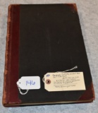 Original Clothing Account Book for Co. G & H, 111th PA Vol. Inf.