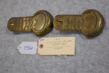 Pair of U.S. Original Civil War Era Privates Brass Shoulder Scales