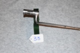 U.S. Socket Bayonet for Mod. 1835-42 .69 Cal. Musket