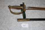Horstmann (Philadelphia) U.S. Model 1840 NCO Sword – w/Scabbard