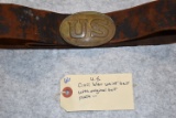U.S. Civil War Waist Belt – w/Original Belt Plate