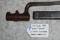 U.S. Model 1855 Socket Bayonet – Marked U.S. – w/Metal Scabbard