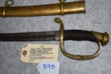 Sold by Horstmann (Philadelphia) U.S. Model 1840 Officer & Light Artillery Saber