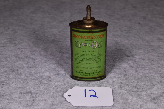 Winchester – Early Can of “Gun Oil” – 3 Fluid Ounces