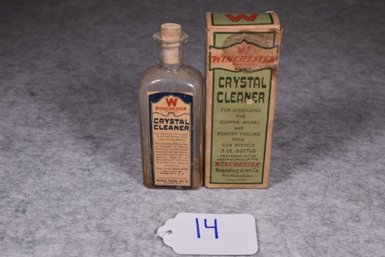 Winchester – “Crystal Cleaner” Cork Top Bottle