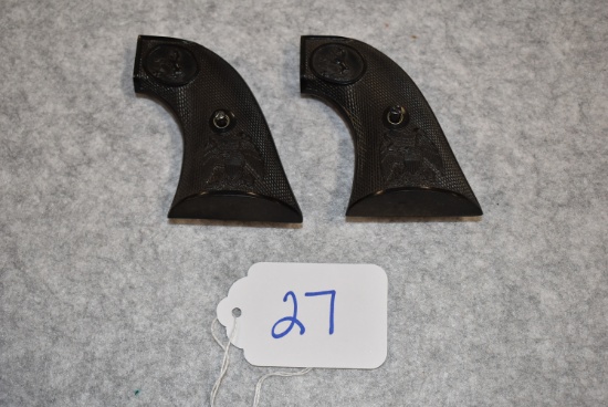 Lot of 2 Sets of Colt 3rd Generation Single Action Army Colt Eagle Grip Sets