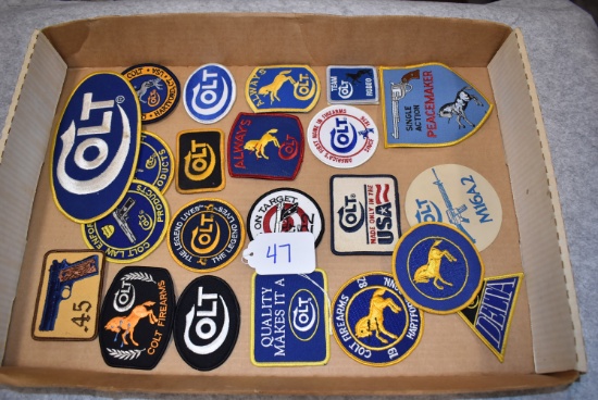 Lot of 22 Various Colt Patches