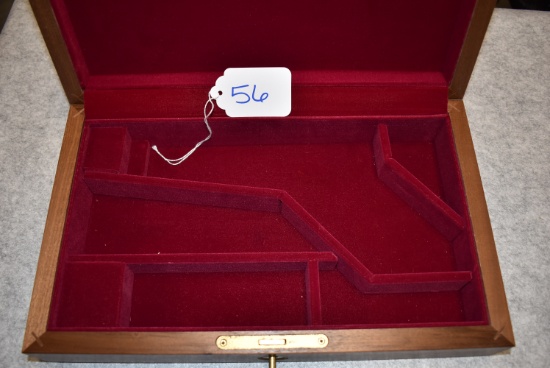 Colt Custom Shop Model 1862 Presentation Case – w/Red Felt Interior & Key – For 1862 w/6” Barrel