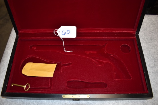 Colt – “Authentic Black Powder Series” – Presentation Case – w/Red Felt Interior & Key – For Colt 18
