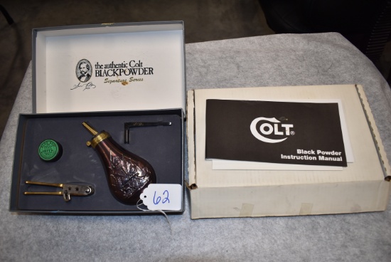 Colt – “The Authentic Colt Black Powder Signature Series” – Navy Black Powder 4pc.Accessory Group –