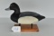 Wooden Drake Blue Bill Decoy – Scratched Signed on Bottom