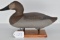 Hen Canvas Back Wooden Decoy w/ Keel Weight-Great Paint