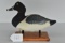 Ring Neck Drake Decoy – Signed by Capt. Harry Jobes