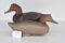 Pair of Red Head Duck Decoys – Branded HRJ (Harry Robert Jobes)