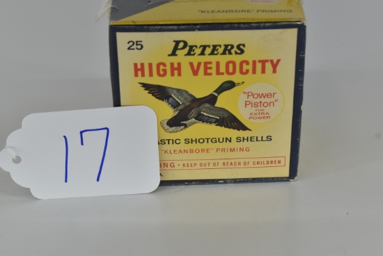 Peters – “High Velocity” – Flying Duck Box – 28ga. BOA, AFF, WTOC