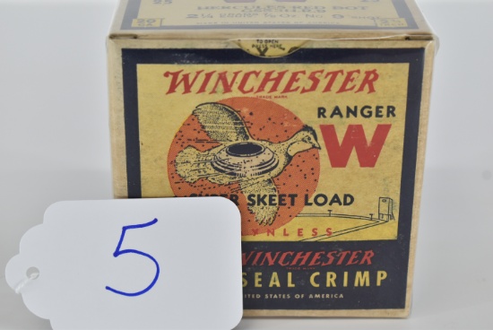 Winchester – Ranger – “Super Skeet Load” – 20ga. 9 Shot BOA – Great Color, AFF, WTOC