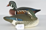 Pair of Woodie Duck Decoys – By Tommy Deagle Dated 11/88