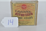 Remington – “Nitro Club” – Game loads 12ga. Empty 2pc. BOA, w/ Rabbit, Great Color, WTOC