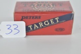 Peters – Target Bulls Eye Brick of 22 Long Rifle 500ct BOA – FF, WTOC