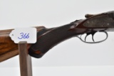 A.J. Aubrey – Mod. High Grade Side Lock – 12ga. Double Barrel Shotgun – w/28” Mod. & Full Vivid Chai