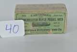 Winchester – Model 1873 – Sealed 44-40 2pc. BOA – Green Label w/ picture of 1973 – Sealed, Good Colo