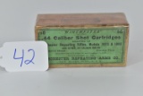 Winchester – 44Cal. Shot Cartridge 2pc. BOA – w/Green/Orange Label for model 1973 & 1992, Great Colo