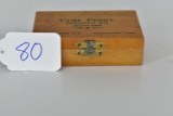Camp Perry 22 Long Rifle – Wood Cartridge Box (495 Fairview Ave. Bridgeport, Conn.) Hold 50 22 Long