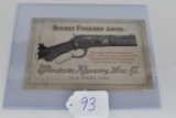 Winchester Repeating Arms Co. – “Highly Finished Arms” Approx. 25 Page Catalog Showing Different Upg