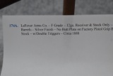 LeFever Arms Co. – F Grade – 12ga. Receiver & Stock Only – No Barrels