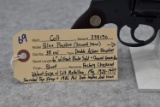 Colt – Mod. Police Positive (Second Issue) – 38 Cal. Double Action Revolver