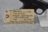Scarce Early “S” Prefix Hartford Arms Co. – Mod. Single Shot Target – 22 Long Rifle Cal. Single Shot