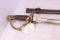 U.S. M1860 Calvary Saber Mfg. By D.J. Millard, Marked U.S., C.E.W. Dated 1861, w/Scabbard