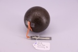 12 Pound Solid Round Cannon Ball Vicksburg