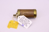 Copper and Brass Powder Flask w/bullet Receptacle in Top and Flint “Screw off” Receptacle in Bottom,