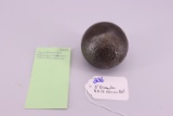 3” Diameter 4.5lb. Cannon Ball