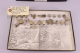 Cased Grouping of Bullets and other items Recovered at Big Round Top Area, Gettysburg, PA – From the