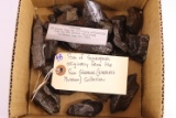 Box of Shrapnel Originally from the Ron Shealer (Shealer Museum) Collection