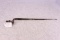 U.S. Musket Model 1835 Socket Bayonet Marked U.S