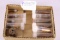 10 Brass Rimfire Cartridges and Cylinder Loaded w/6 Rimfire Rounds