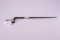 Model 1816 Socket Bayonet “R” Stamped in Blade, OAL. 19 3/8 “and Blade Length 16”