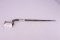 Model 1816 Socket Bayonet OAL. 19 ½” and Blade Length 16 ½”