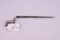 Rare – Double Barrel Shotgun Socket Bayonet, OAL. 12 ½” and a Blade Length of 10”, Socket Cracked