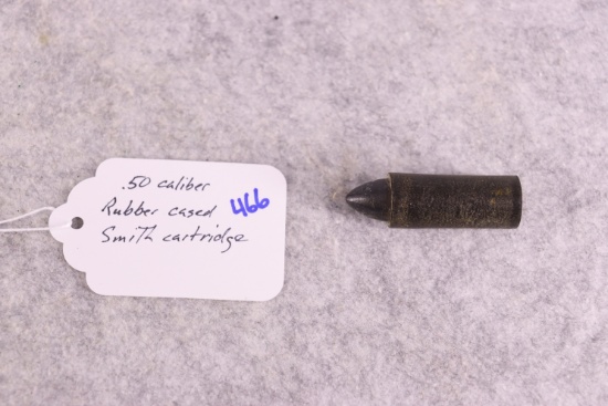 .50 cal. Rubber Cased Smith Cartridge
