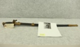 Presentation Sword – Presented to Capt. S.J. Hopkins by the Men of Co. H 7th New Jersey Infantry – S