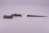 Brown Bess Socket Bayonet, OAL. 21”, Blade Length 17”