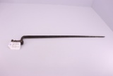 Martini Henry Socket Bayonet, OAL. 24” and Blade Length 21 ½”