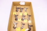 Parts Lot Consisting of Nine Original Musket Hammers