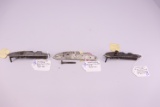 3 Flintlock Musket Locks